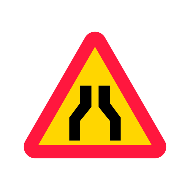 Varning A5-1 N HR plast inkl. variofäste