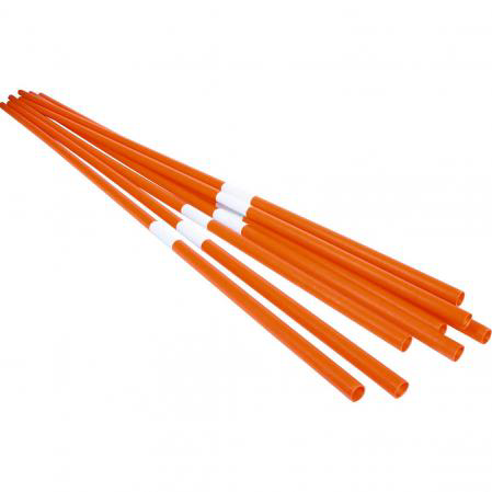 Snökäpp 26x2000mm Orange med reflex 200mm