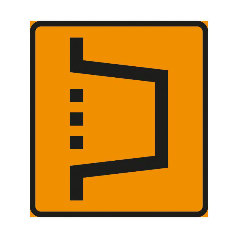 Lok.märke F23 plast N FL HR 800x1000mm