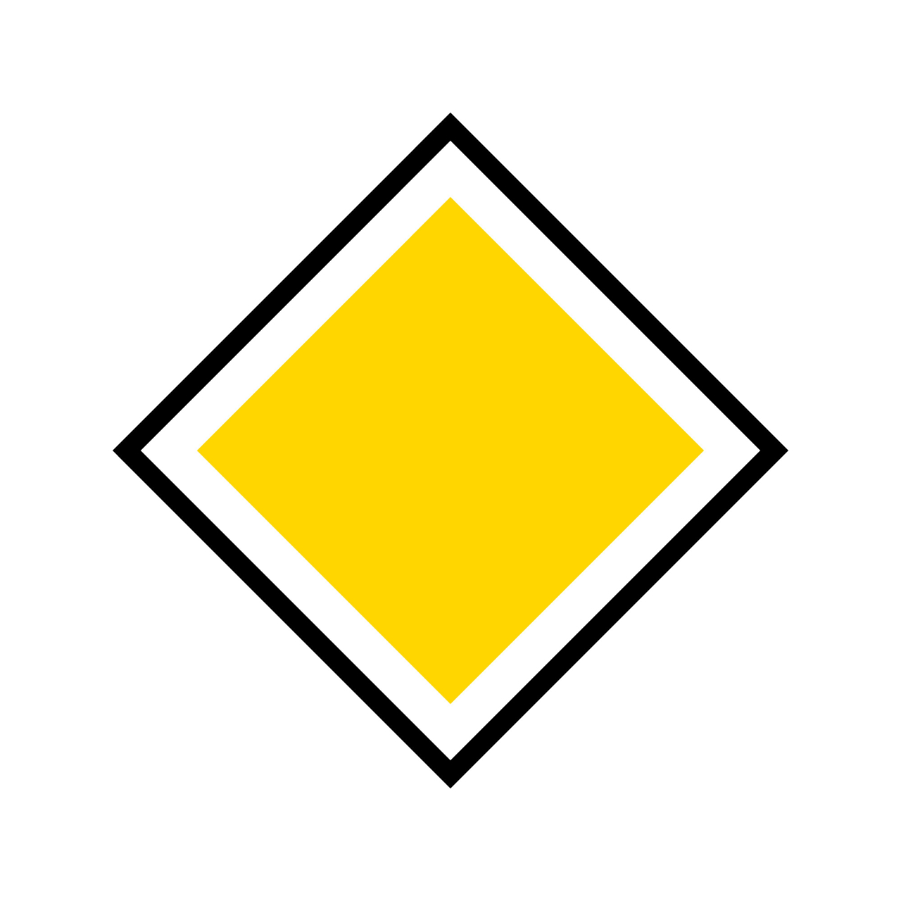 Väjning B4 Huvudled