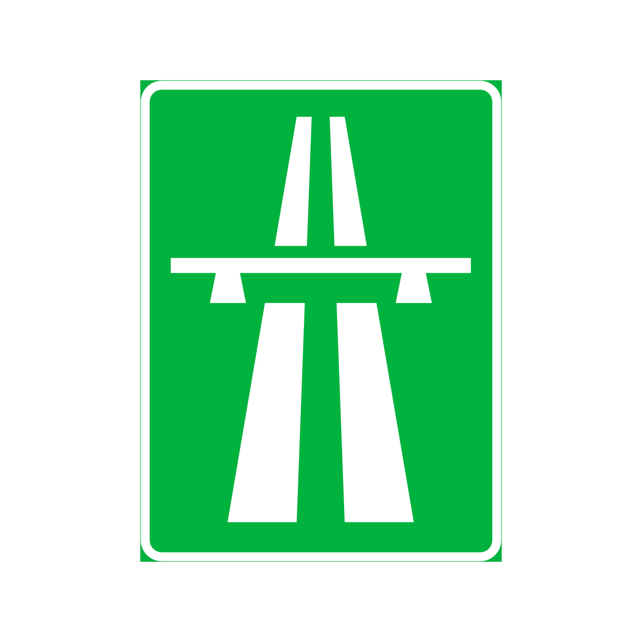 Anvisning E1 Motorväg