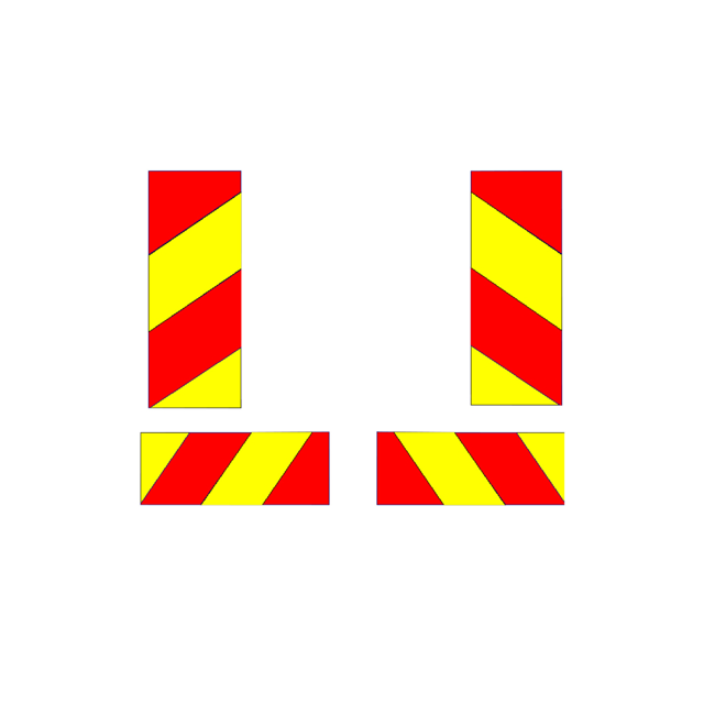 Fordonsskylt Dragbil Modell 3 283x137mm