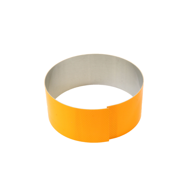 Reflexband för pollare gul FL HR