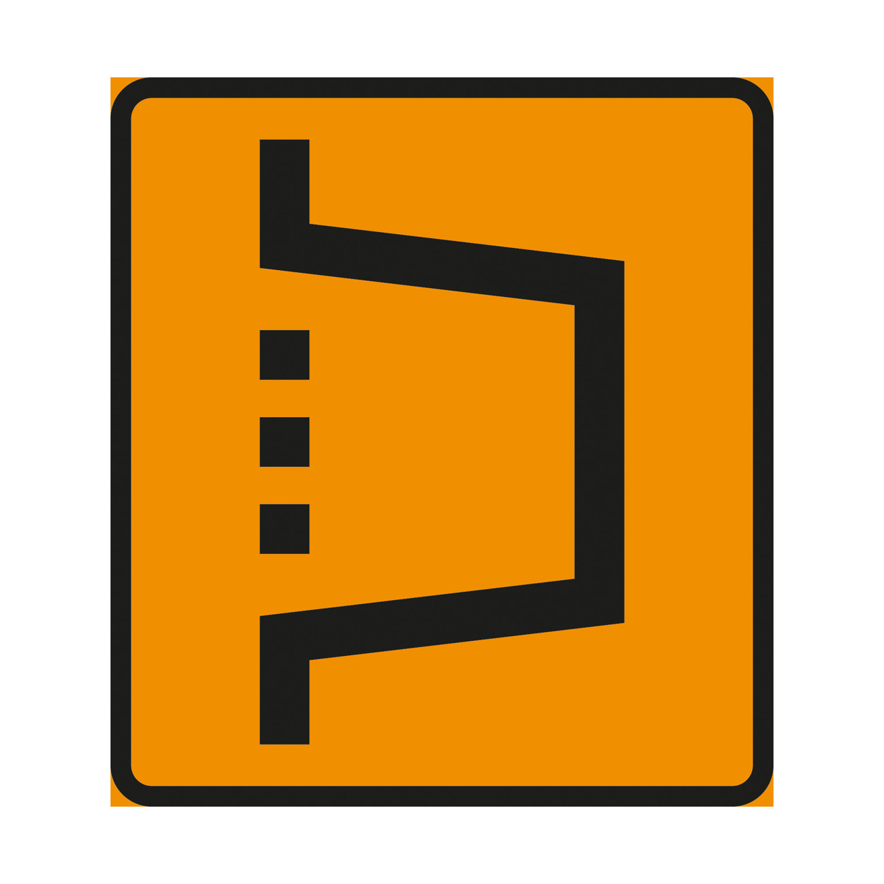 Lokaliseringsmärke F23 N FL HR 800x1000mm