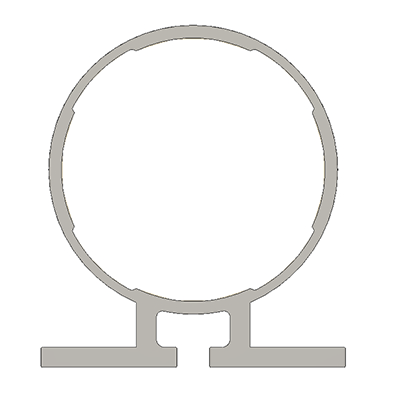 Stolprör Järnväg A39 4100mm