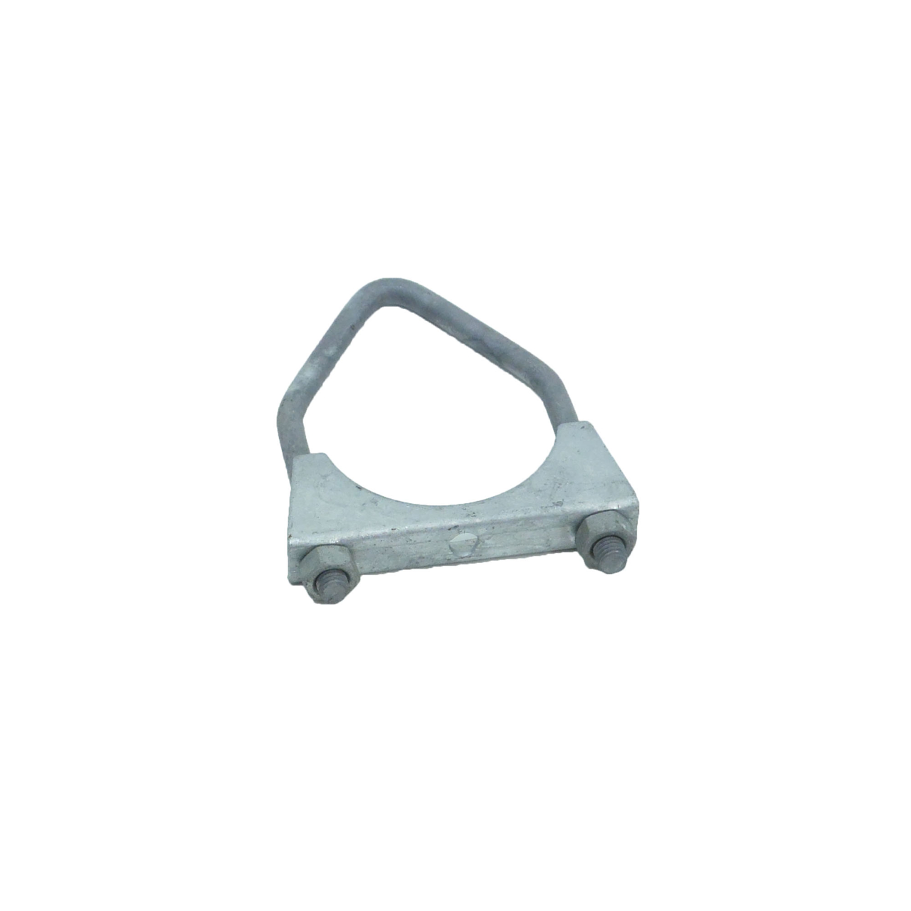 Gatunamnsklammer 60mm rak varmförzinkad