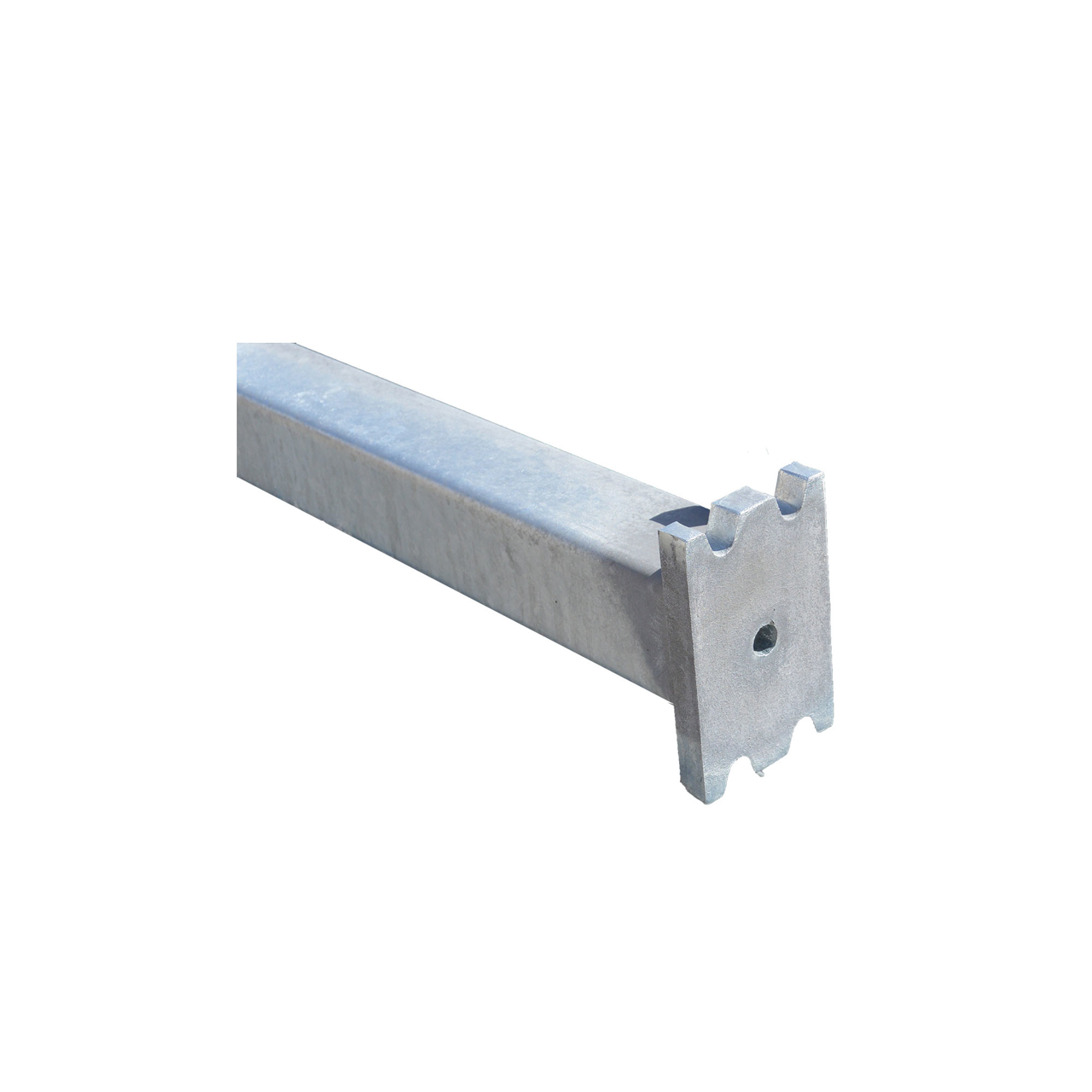 Säkerhetsstolpe KKR 80x80x3500mm med slipbase