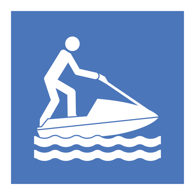 Vattenskoteråkning tillåten