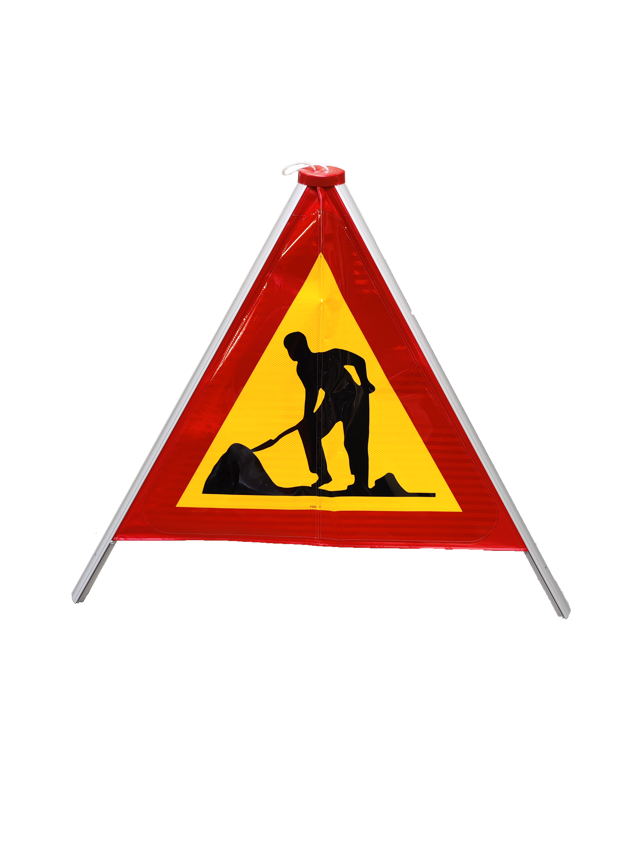 Varningstält BLF A20 N FL HR 1 sida med väska